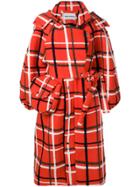 Henrik Vibskov Pump Wool Coat - Orange