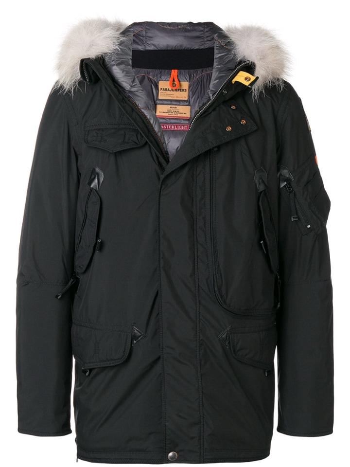 Parajumpers Padded Hooded Coat - Black