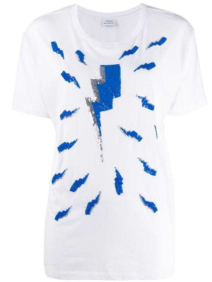 P.a.r.o.s.h. Lightning Bolt T-shirt - White
