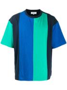 Ymc Striped Print T-shirt - Blue