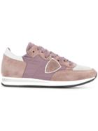 Philippe Model Paneled Sneakers - Pink & Purple