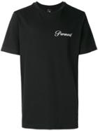 Omc Paranoid Print T-shirt - Black