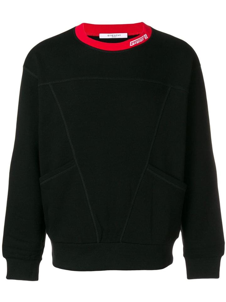 Givenchy Round Neck Sweatshirt - Black