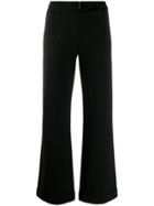 Jean Paul Gaultier Pre-owned 1990's Turn-up Cuffs Bootcut Trousers -