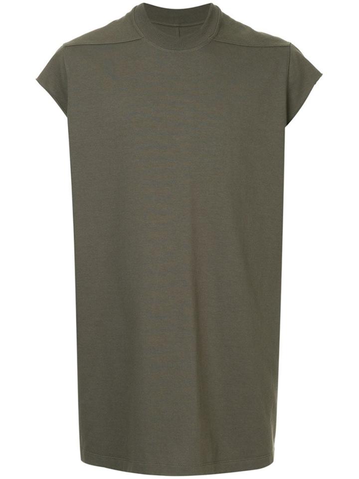 Rick Owens Cap Sleeve T-shirt - Grey