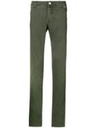 Jacob Cohen Handkerchief Straight-leg Jeans - Green