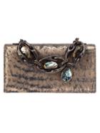 Totally Unnecessary 'narciso Osso' Clutch, Women's, Nude/neutrals
