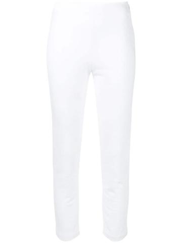 A Plan Application Skinny Trousers - White