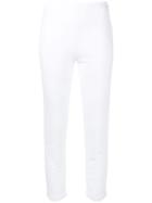 A Plan Application Skinny Trousers - White