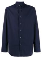Brioni Long Sleeved Shirt - Blue