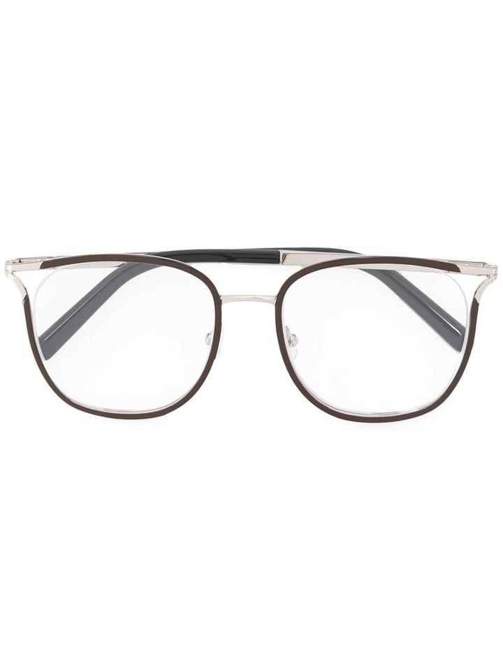 Chloé Jayme Glasses, Brown, Acetate/metal