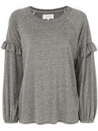 The Great Bell Sleeve Sweatshirt - Grey