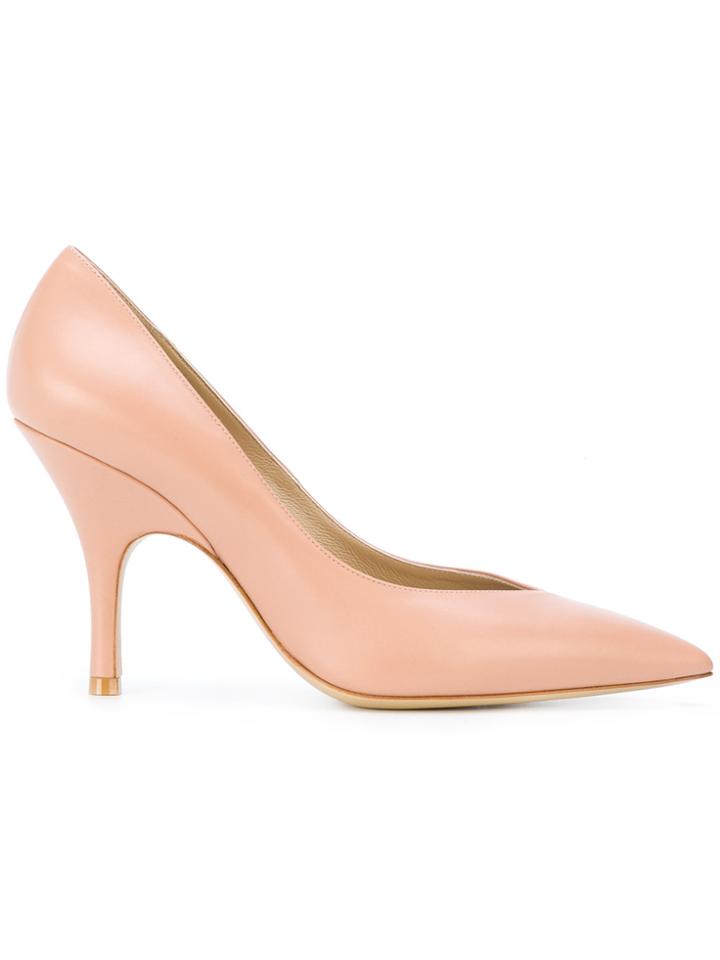 Giorgio Armani Pointed Toe Pumps - Pink & Purple