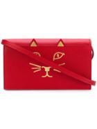Charlotte Olympia Kitty Crossbody Bag - Red