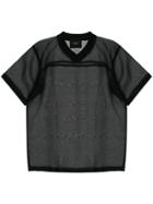 Not Guilty Homme Sheer Hockey T-shirt - Black