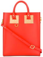 Sophie Hulme 'albion' Tote, Women's, Red, Leather