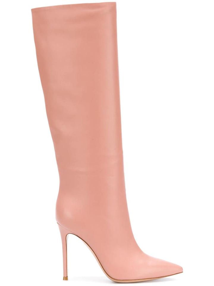 Gianvito Rossi Dahlia Boots - Pink & Purple