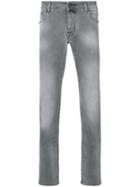 Jacob Cohen Stonewashed Skinny Jeans - Grey