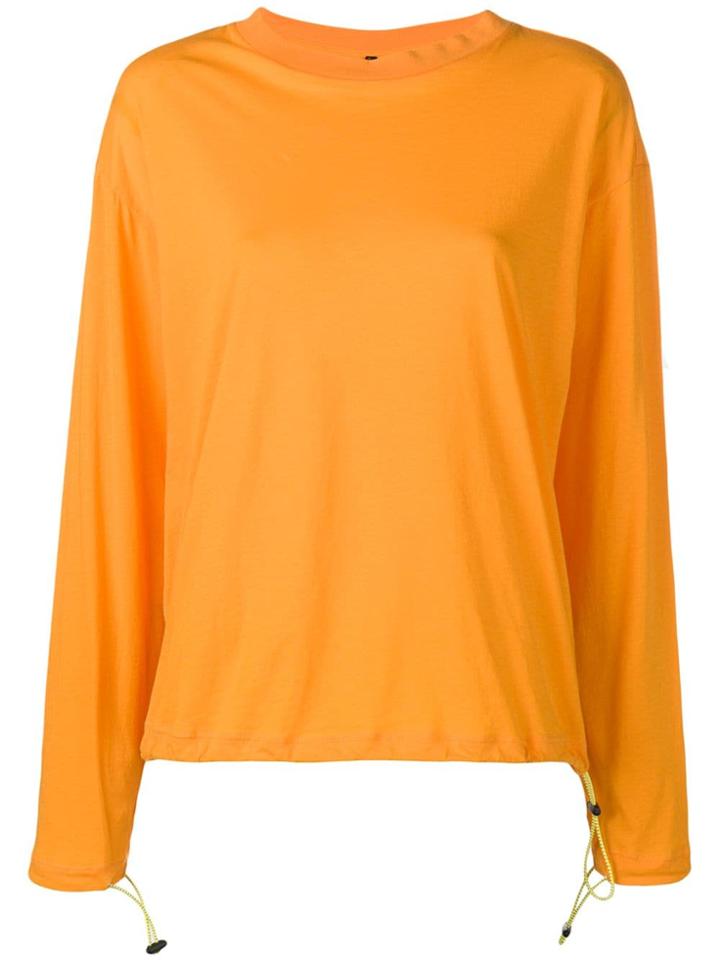 Unravel Project Crew Neck Sweatshirt - Orange