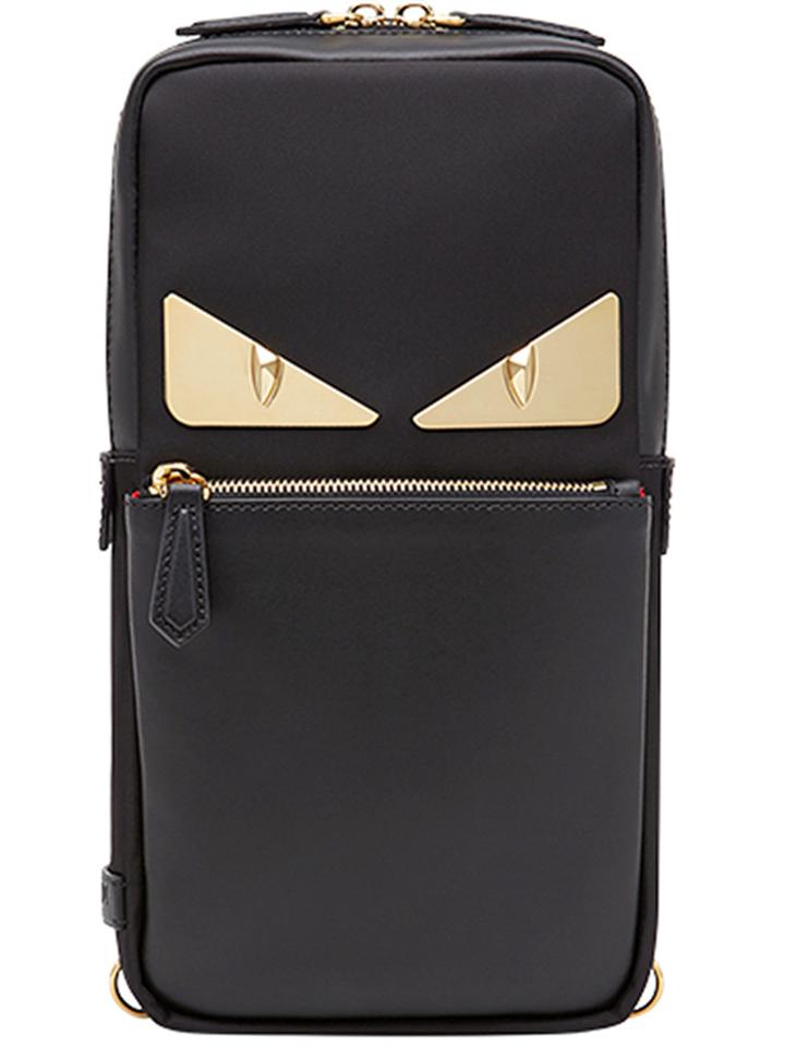 Fendi Bag Bugs One-shoulder Backpack - Black