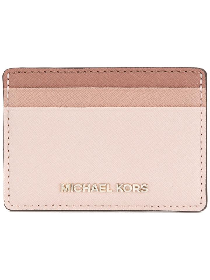 Michael Michael Kors Jet Set Wallet - Pink & Purple