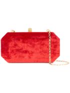 Tyler Ellis Small Perry Clutch - Red