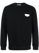 Givenchy Logo Plaque Sweatshirt - Black