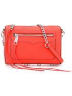 Rebecca Minkoff Zipped Crossbody Bag, Women's, Red