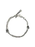 Emanuele Bicocchi Chain Bracelet, Men's, Size: Medium, Metallic