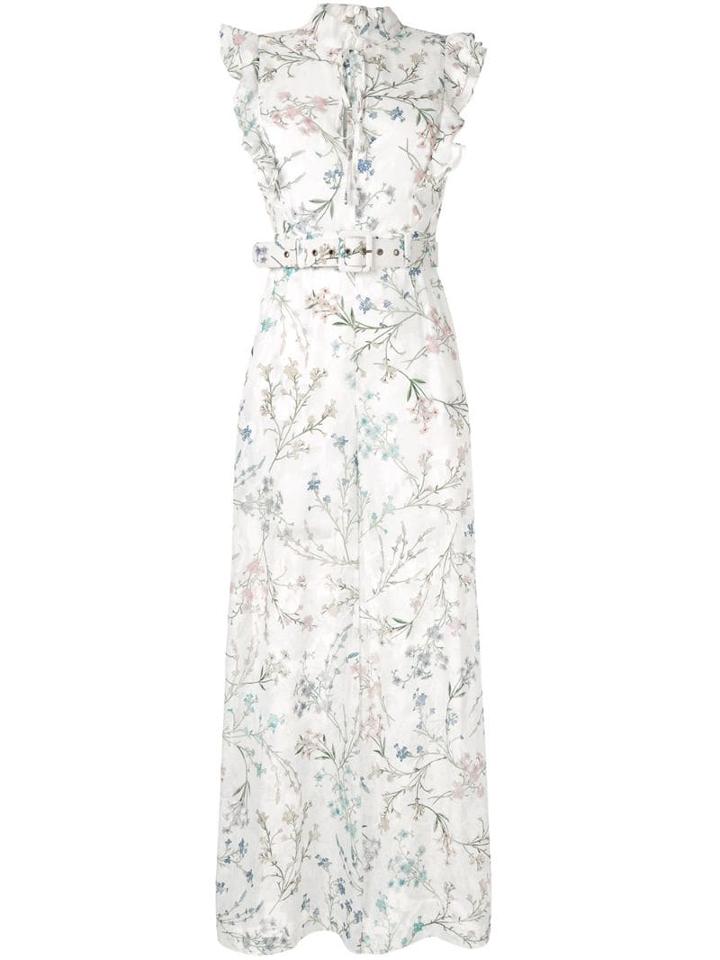 We Are Kindred Ambrosia Frill Jumpsuit - White