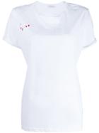 Vivetta Embroidered Logo T-shirt - White