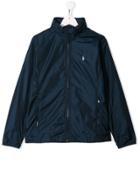 Ralph Lauren Kids Teen Funnel Neck Windbreaker - Blue