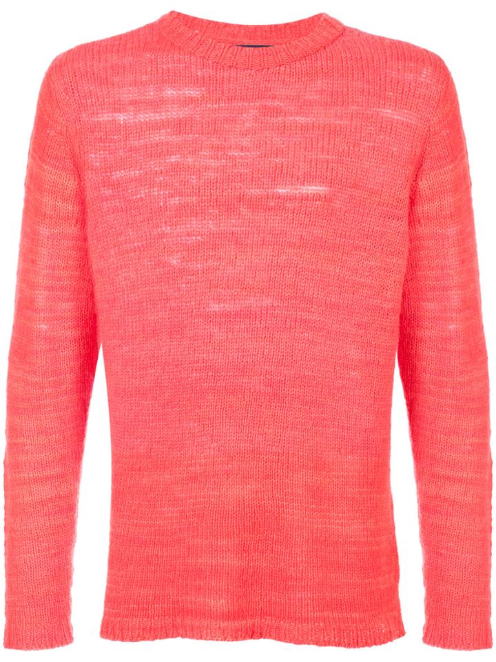 The Elder Statesman Picasso Sweater - Red