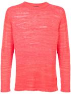 The Elder Statesman Picasso Sweater - Red