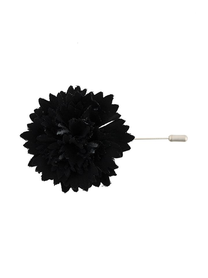 Lanvin Carnation Tie Pin - Black