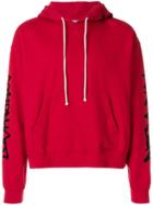 Adaptation Oversized Hooded Sweatshirt - Red