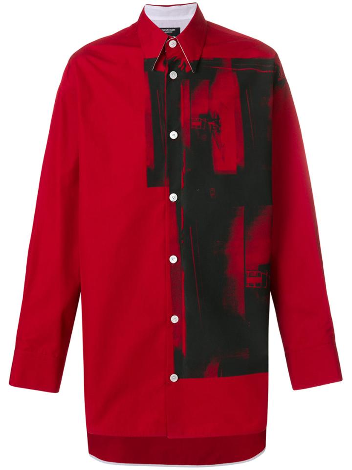 Calvin Klein 205w39nyc Little Electric Chair Shirt - Red