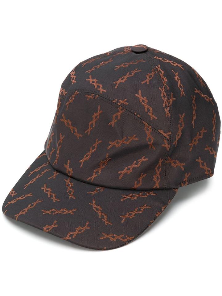 Ermenegildo Zegna Xxx Xxx Baseball Cap - Black