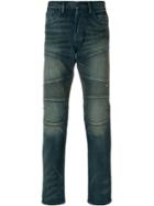 Polo Ralph Lauren Biker Style Faded Jeans - Blue