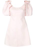 Ellery Valeria Bubble-sleeve Dress - Pink