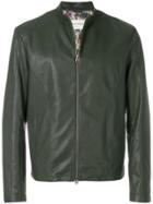 Etro Front Zipped Jacket - Green