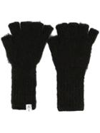 Facetasm Fingerless Gloves - Black