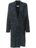 Fabiana Filippi Long V-neck Cardigan - Grey