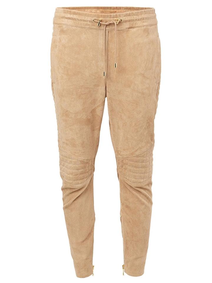 Balmain Tapered Trousers - Brown