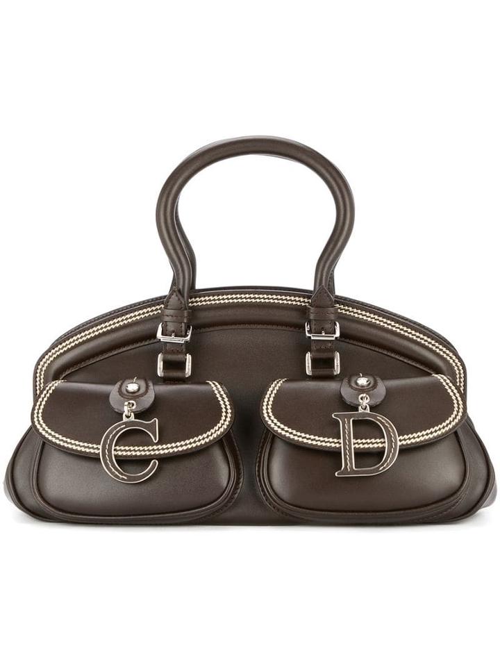 Christian Dior Pre-owned Logos Hand Bag - Brown