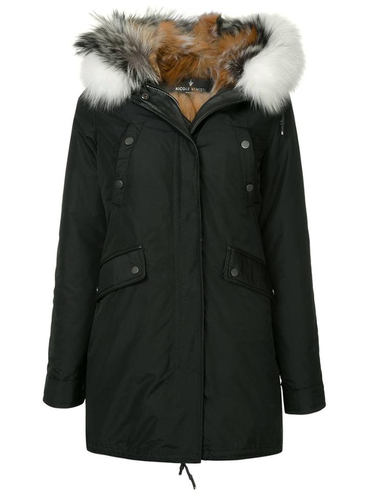 Nicole Benisti Belleville Parka Coat - Black
