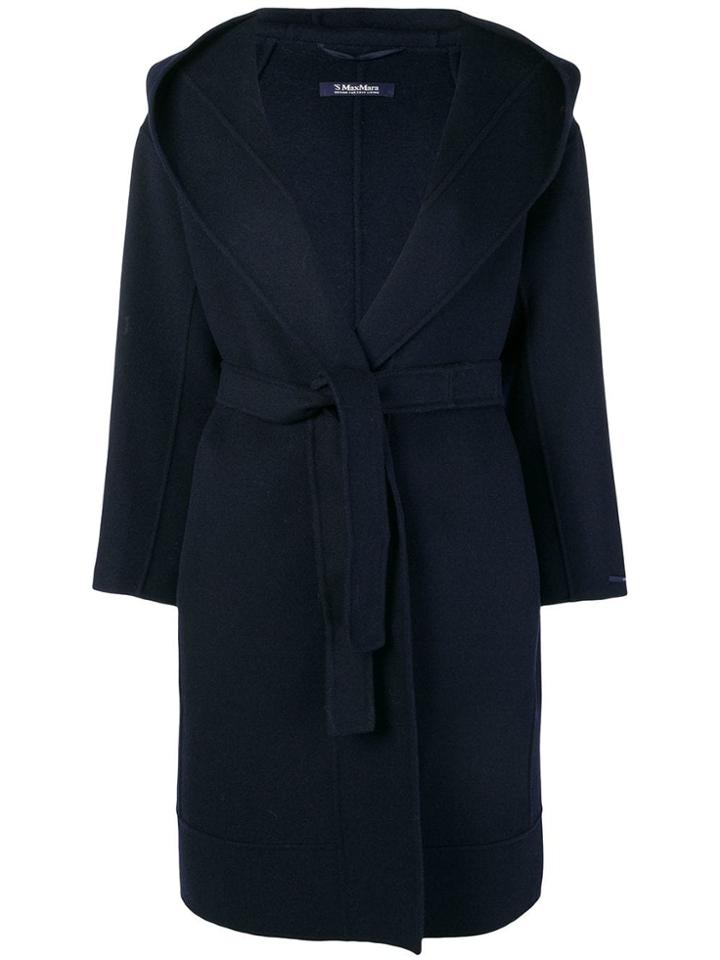 's Max Mara Robe Coat - Blue