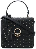 Versace Studded Medusa Tote - Black