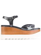 Stella Mccartney Elyse Platform Sandals - Metallic