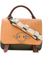 Jw Anderson Foldover Flap Messenger Tote - Nude & Neutrals